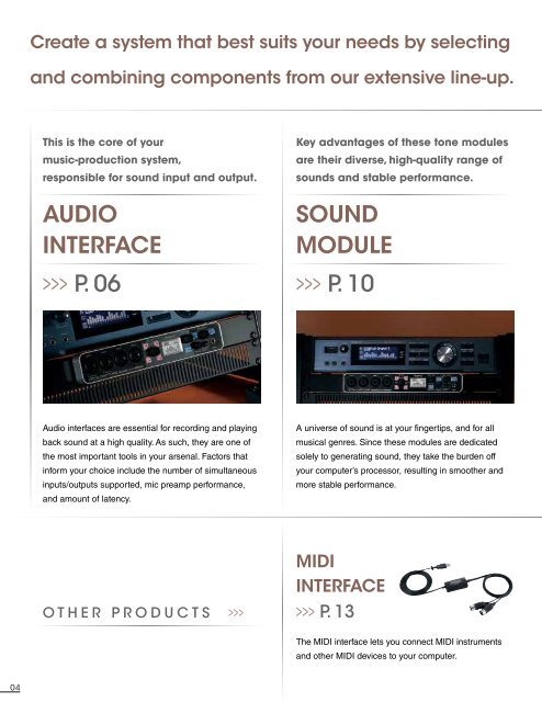 Computer Music Product Guide 2012 - Roland