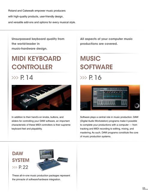 Computer Music Product Guide 2012 - Roland