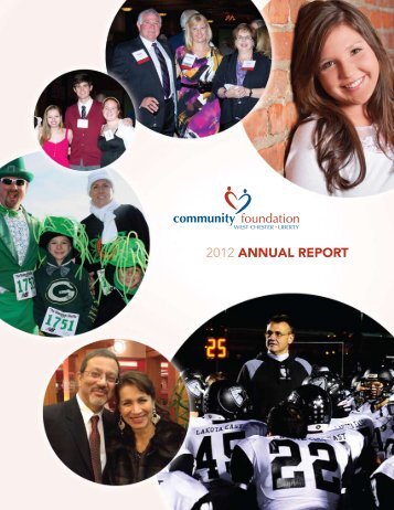2012 annual report - Community Foundation of West Chester/Liberty