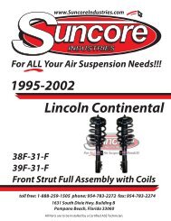 Suncore Driver instructions - Suncore Industries