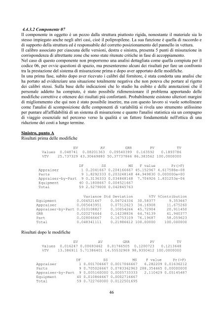 4 analisi del sistema di misura (msa) - Teletu