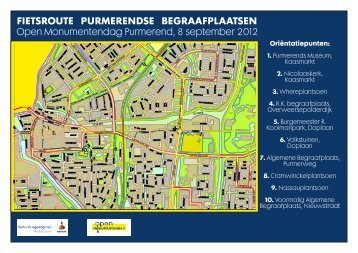 FIETSROUTE PURMERENDSE BEGRAAFPLAATSEN Open ...