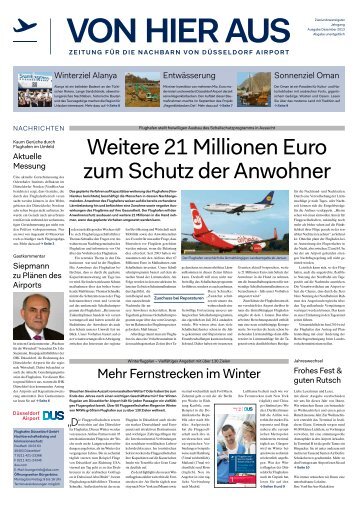 Weitere 21 Millionen Euro zum Schutz der Anwohner - Flughafen ...