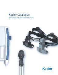Keeler Catalogue - Keeler Instruments