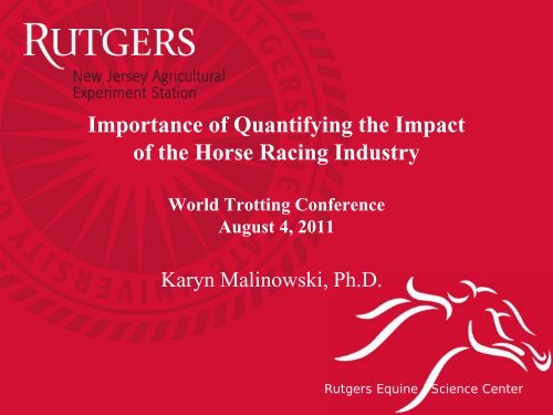 "Quantifying the Importance of the Industry ... - (ESC) at Rutgers