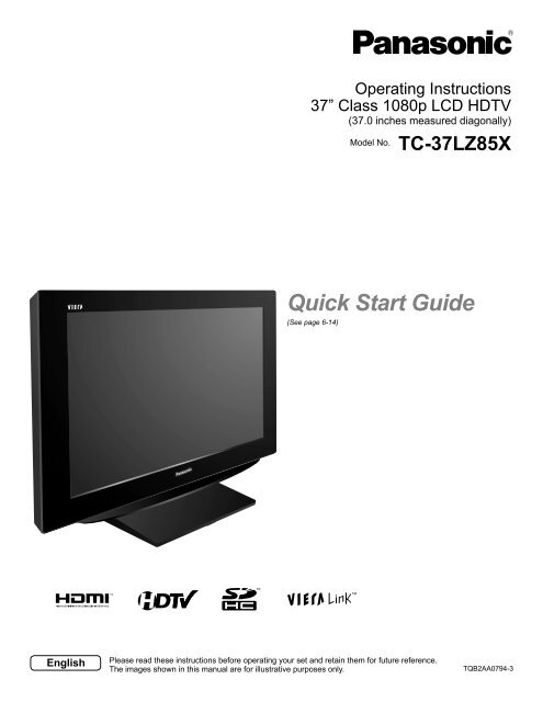 MANUAL DE USUARIO TC-37LZ85X(es) - Panasonic