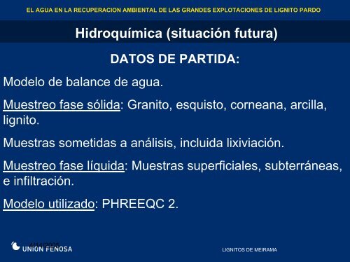 Cierre tÃ©cnico de la mina de Meirama (8,44 Mb) - Consejo Superior ...