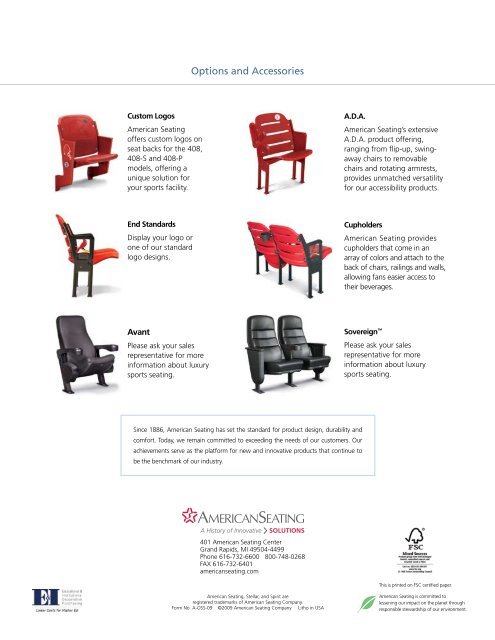 American Seating Sports (PDF)