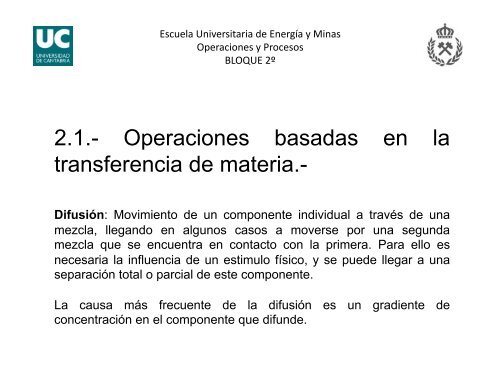 Operaciones y Procesos