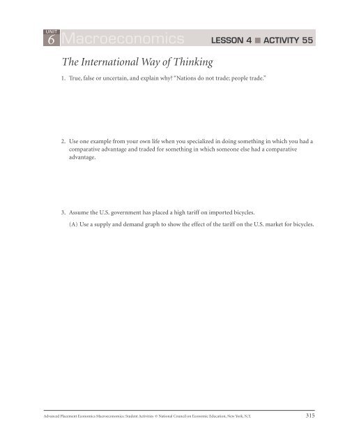 Unit 6 Lesson 4 - Activity 55