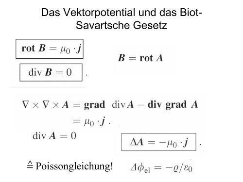 Vorlesung Experimentalphysik ElektrizitÃ¤t&Optik - Uni Rostock ...