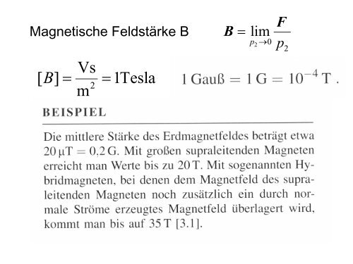 Vorlesung Experimentalphysik ElektrizitÃ¤t&Optik - Uni Rostock ...