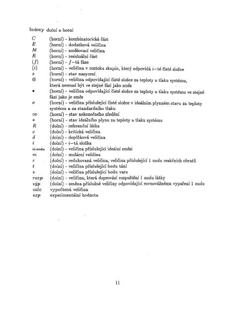 Chemická termodynamika II