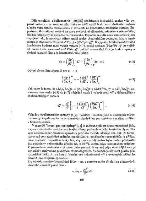 Chemická termodynamika II