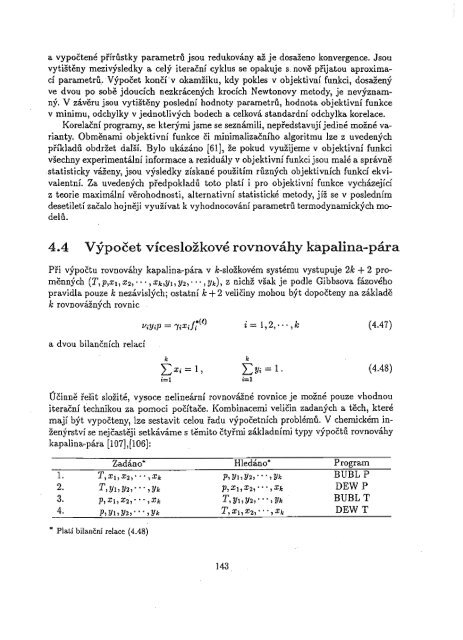 Chemická termodynamika II