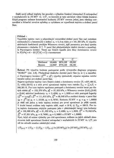 Chemická termodynamika II