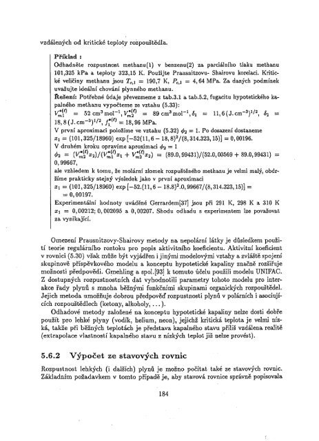 Chemická termodynamika II