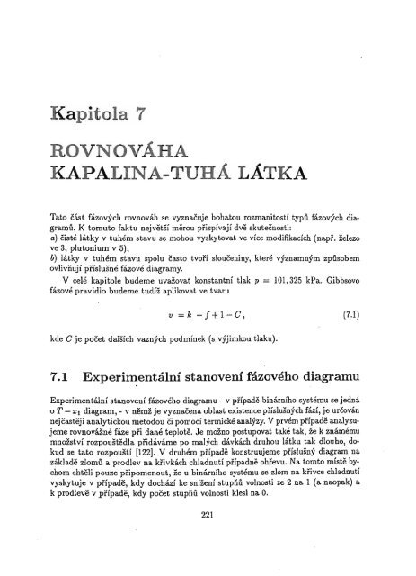 Chemická termodynamika II