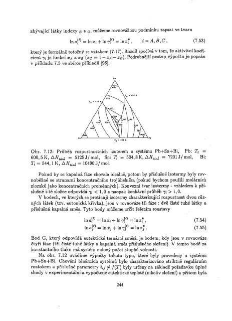 Chemická termodynamika II