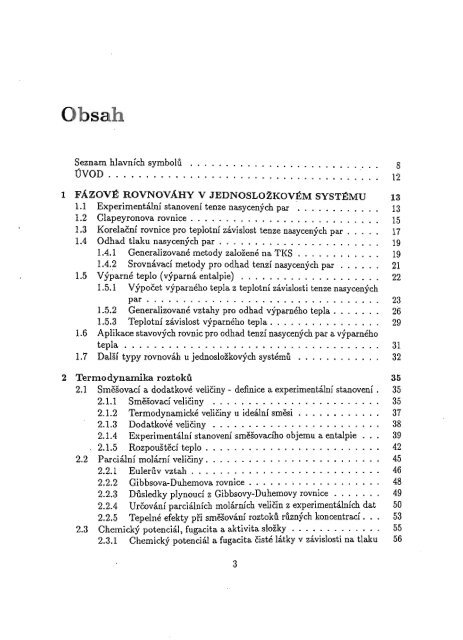 Chemická termodynamika II