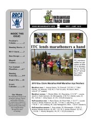 ITC lends marathoners a hand - Indianheadtc.org