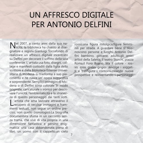 ANTONIO DELFINI - Comune di Modena
