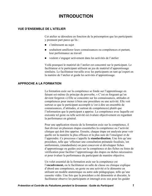 Guide du participant - Jhpiego