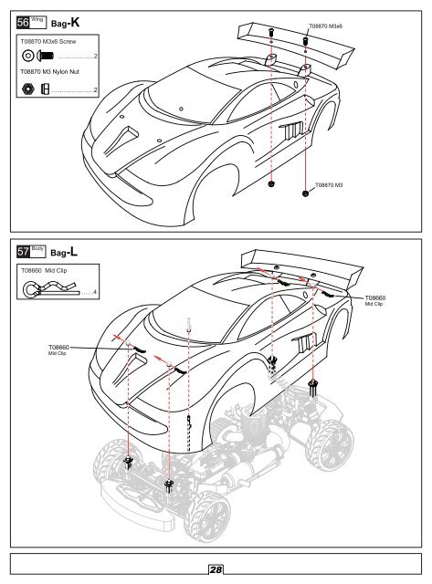 1:8 SCALE 4WD NITRO TOURINGCAR - Absima