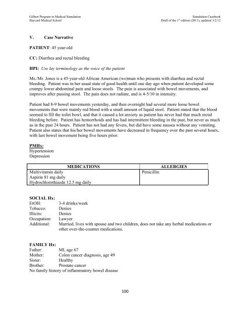 SIMULATION CASEBOOK - MyCourses