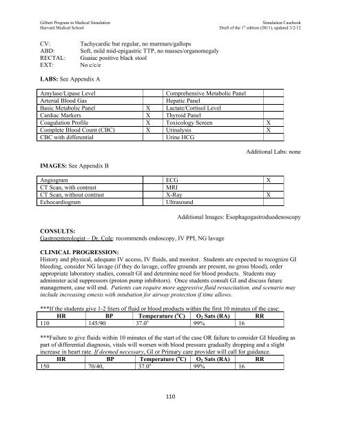 SIMULATION CASEBOOK - MyCourses