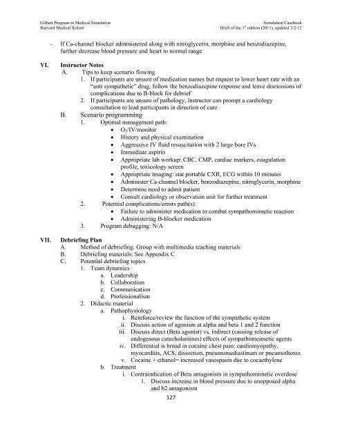 SIMULATION CASEBOOK - MyCourses