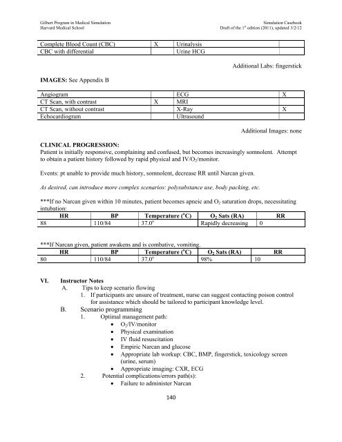 SIMULATION CASEBOOK - MyCourses