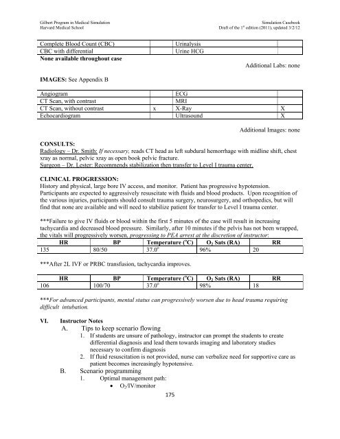 SIMULATION CASEBOOK - MyCourses