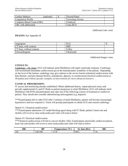 SIMULATION CASEBOOK - MyCourses