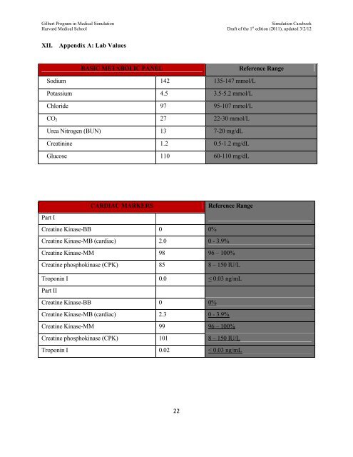 SIMULATION CASEBOOK - MyCourses