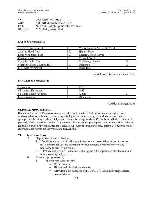 SIMULATION CASEBOOK - MyCourses