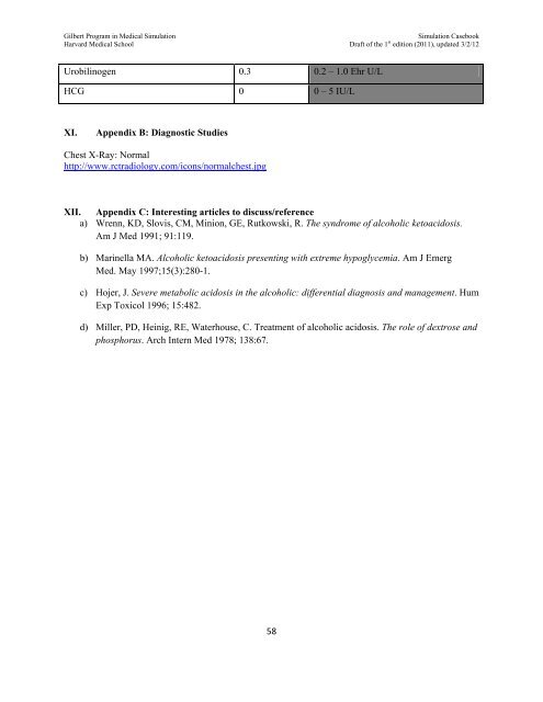 SIMULATION CASEBOOK - MyCourses