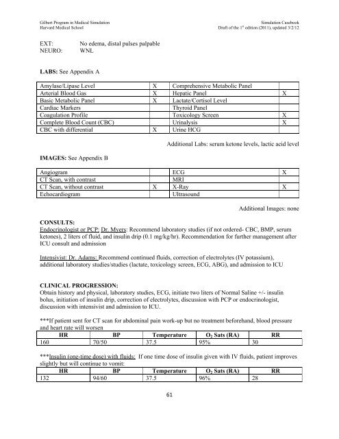 SIMULATION CASEBOOK - MyCourses