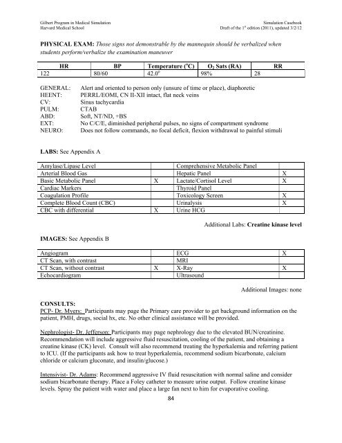 SIMULATION CASEBOOK - MyCourses