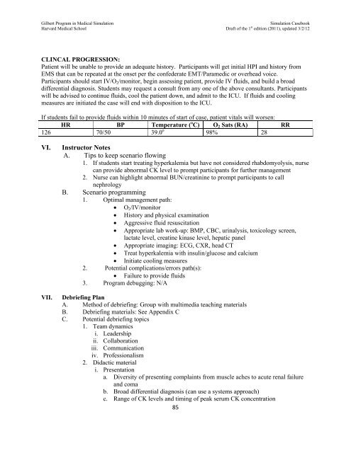 SIMULATION CASEBOOK - MyCourses