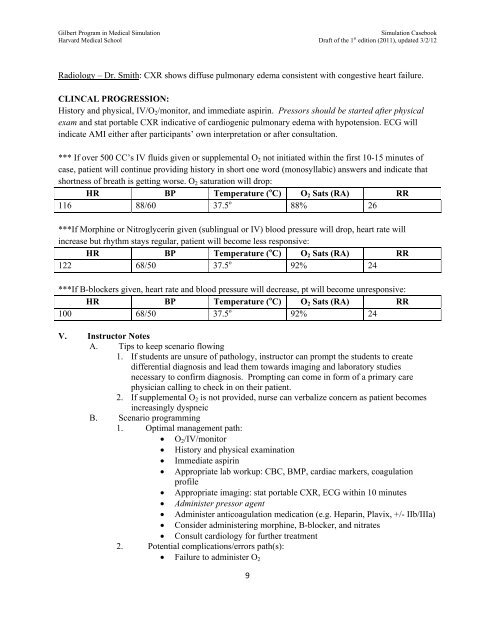 SIMULATION CASEBOOK - MyCourses