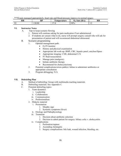 SIMULATION CASEBOOK - MyCourses