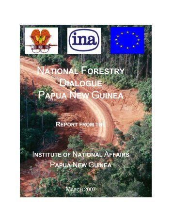 national forestry dialogue papua new guinea - PNG Institute of ...