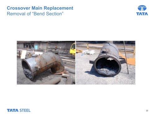 Crossover Main Replacement - Coke Oven Managers Association