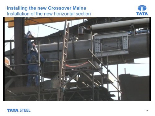 Crossover Main Replacement - Coke Oven Managers Association