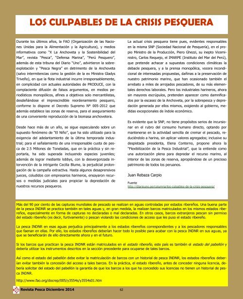 Revista Pesca diciembre 2014