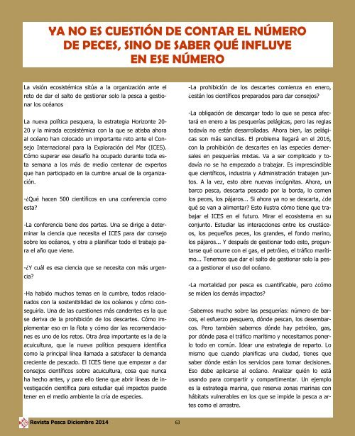 Revista Pesca diciembre 2014