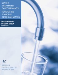 Forgotten Toxins in American Water 2013 - Colorfil