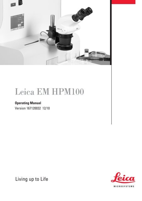 Leica EM HPM100