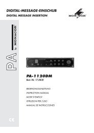 PA1120DM - Monacor